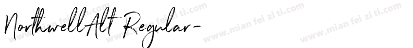 NorthwellAlt Regular字体转换